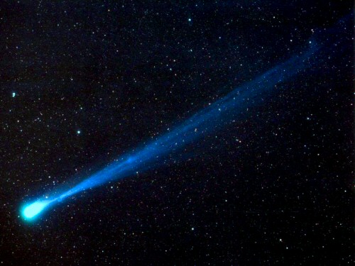Comets In Space. The first describes how comets