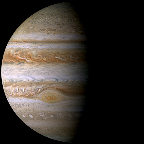 Jupiter, imaged by Cassini en route to Saturn