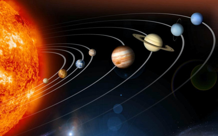 Solar System graphic (NASA/JPL)